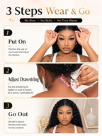 7X5 Burmese Curly Glueless Wig Human Hair Pre Plucked Pre Cut 180% Density Natural Black Drawstring Wig Wear And Go Beginners Friendly Curly Lace Wig