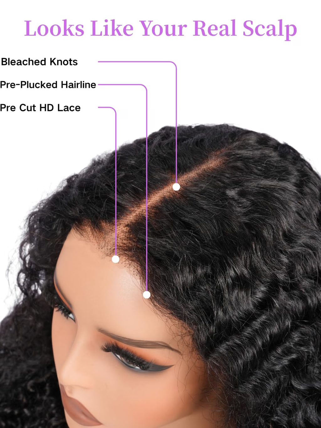 7X5 Burmese Curly Glueless Wig Human Hair Pre Plucked Pre Cut 180% Density Natural Black Drawstring Wig Wear And Go Beginners Friendly Curly Lace Wig