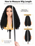 7X5 Burmese Curly Glueless Wig Human Hair Pre Plucked Pre Cut 180% Density Natural Black Drawstring Wig Wear And Go Beginners Friendly Curly Lace Wig