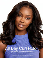 Shoulder Length Body Wave PartingMax Glueless 7x6 HD Lace Wig Pre-Cut Lace