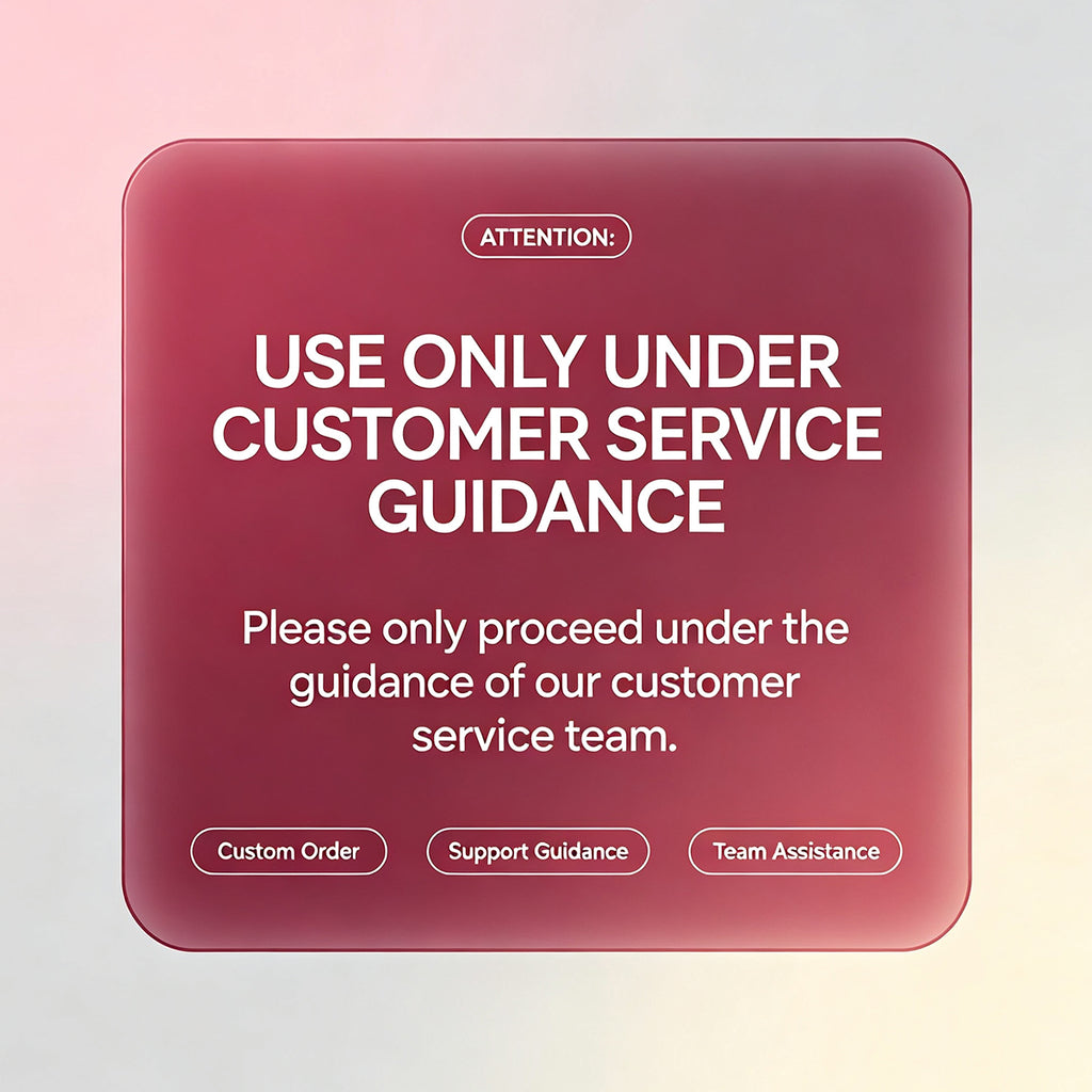 Custom Item – Contact Support Before Ordering