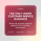 Custom Item – Contact Support Before Ordering