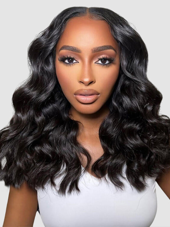 Shoulder Length Body Wave PartingMax Glueless 7x6 HD Lace Wig Pre-Cut Lace