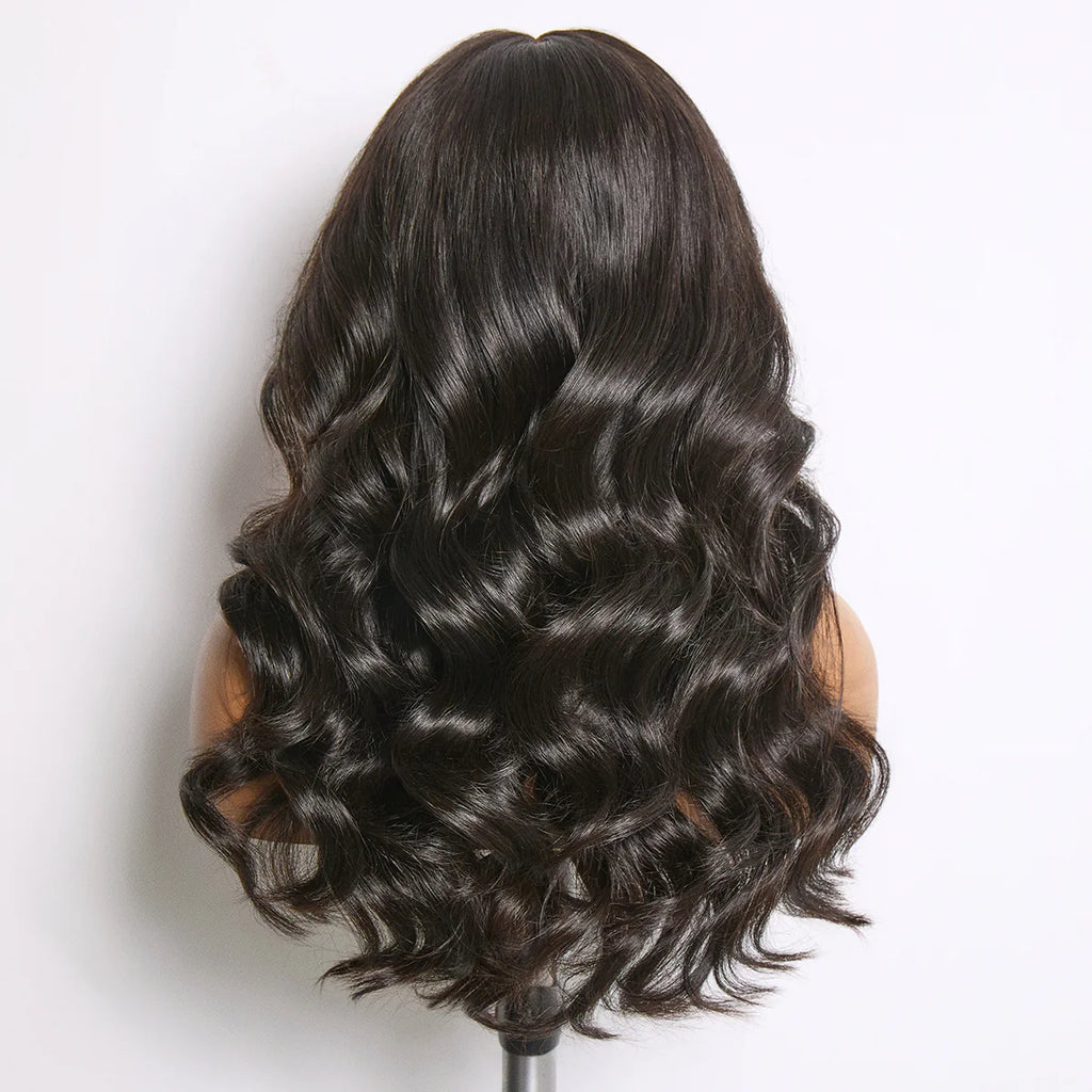 PartingMax Loose Wave Glueless 7x6 HD Lace Long Wig Pre-Cut Lace